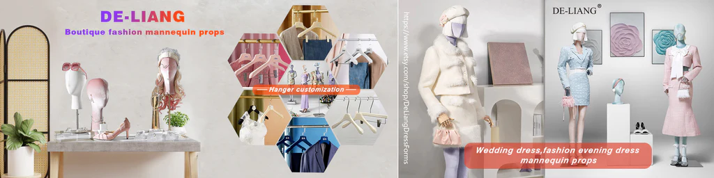 Bring Timeless Elegance to Your Jewelry Display with DE-LIANG Linen Bust Form Set