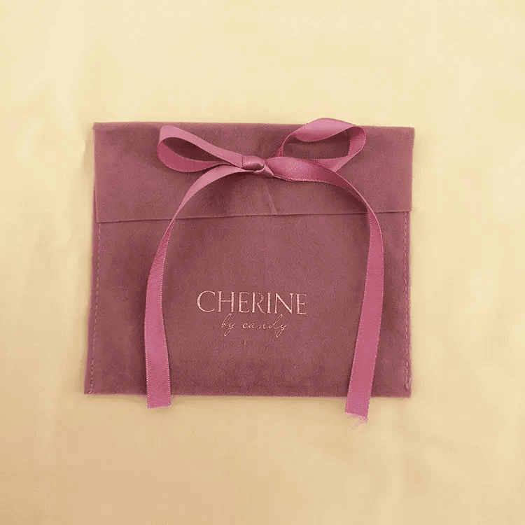 DE-LIANG の習慣は宝石類のための贅沢な巾着の香水ペンの腕時計の宝石類のギフトの化粧品のビロードの袋を印刷しました