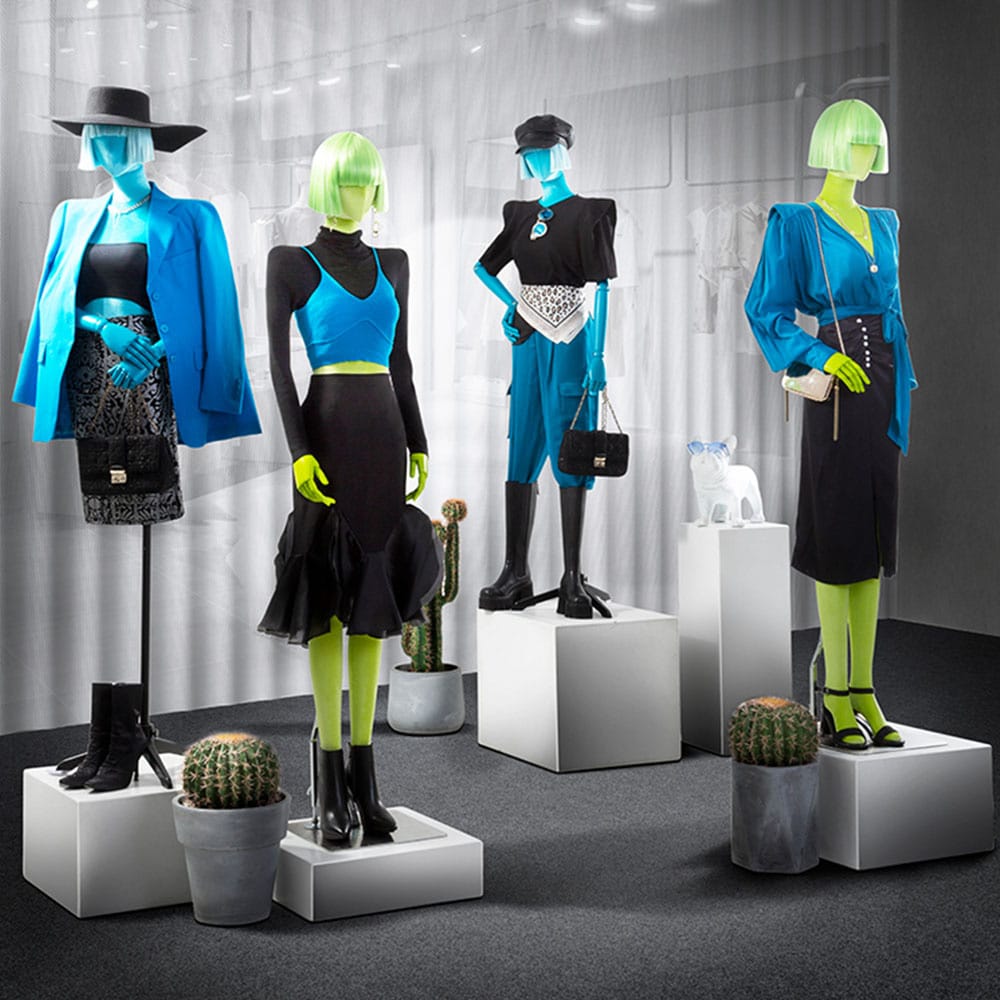 DE-LIANG Роскошные женские полное тело манекен, красочные бархат ткань дисплей платье форма модель для бутика дисплей, манекен торс с деревянной рукой