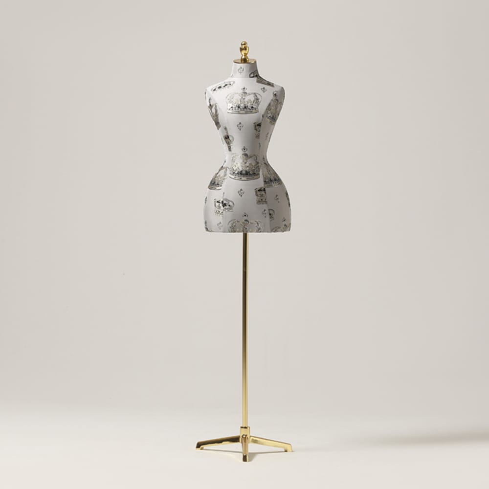 DE-LIANG Винтаж половина тела женский дисплей форма платья, цвет ткани манекен торс, большой бедра модель для одежды окна дисплей