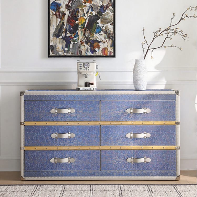 Sileiフレンチヴィンテージスタイル5段ジュエリーキャビネット、銅線で細工された、エレガントなハードケースのデザイン、軽い豪華な独立型ジュエリーストレージ