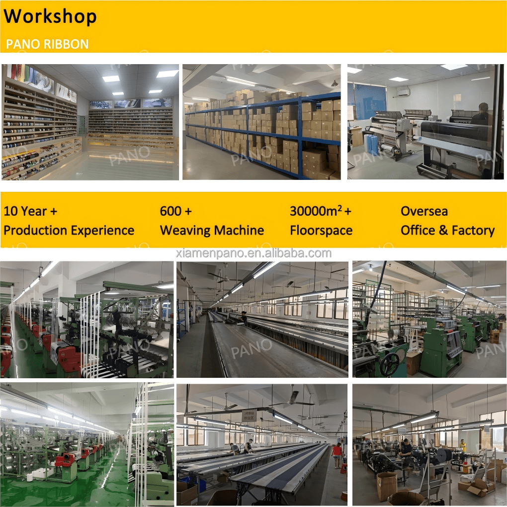 Natural Cotton Twill Ribbon - High Color Fastness Custom Ribbon for Brand Packaging & DIY Crafts