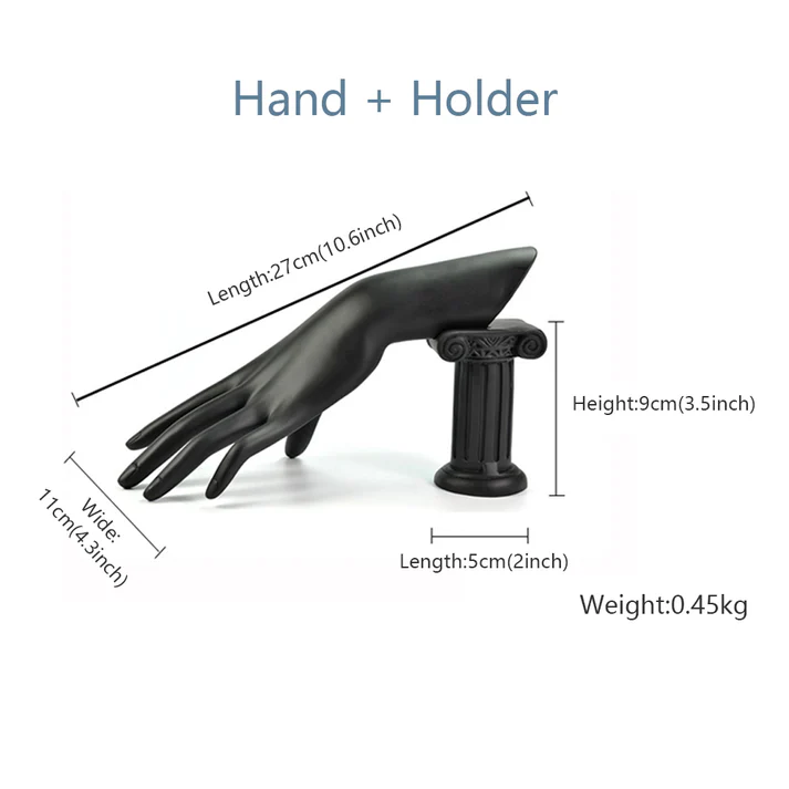 Multi-Style Resin Jewelry Stand – For Earrings, Necklaces & Home/Store Use