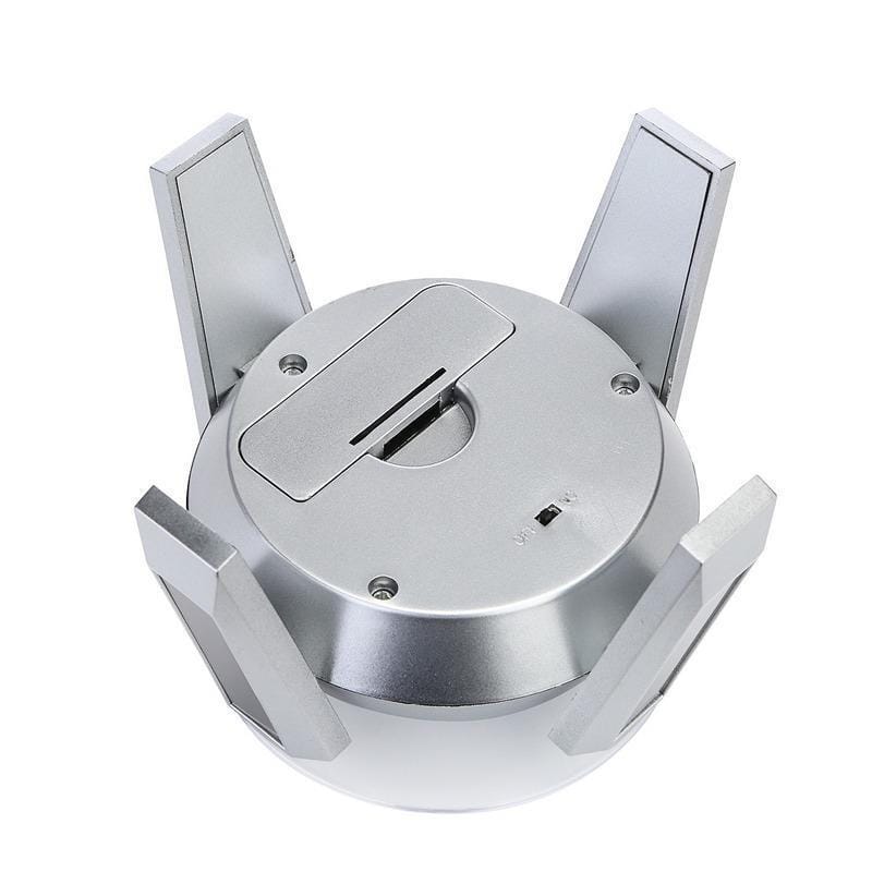 Premium Solar Rotating Display Stand – LED-Lit, Multi-Style for Jewelry, Gadgets & Home Decor