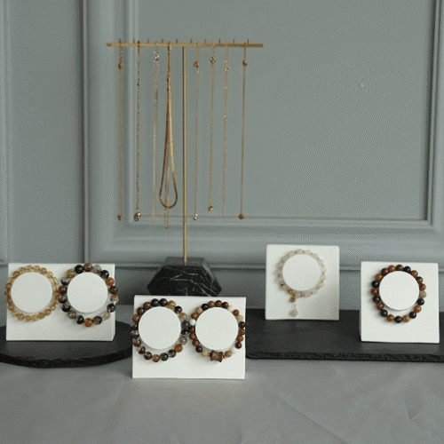 Elegant Crafted Jewelry Display Stand – Minimalist Design for Retail, Boutique & Home Jewelry Presentation