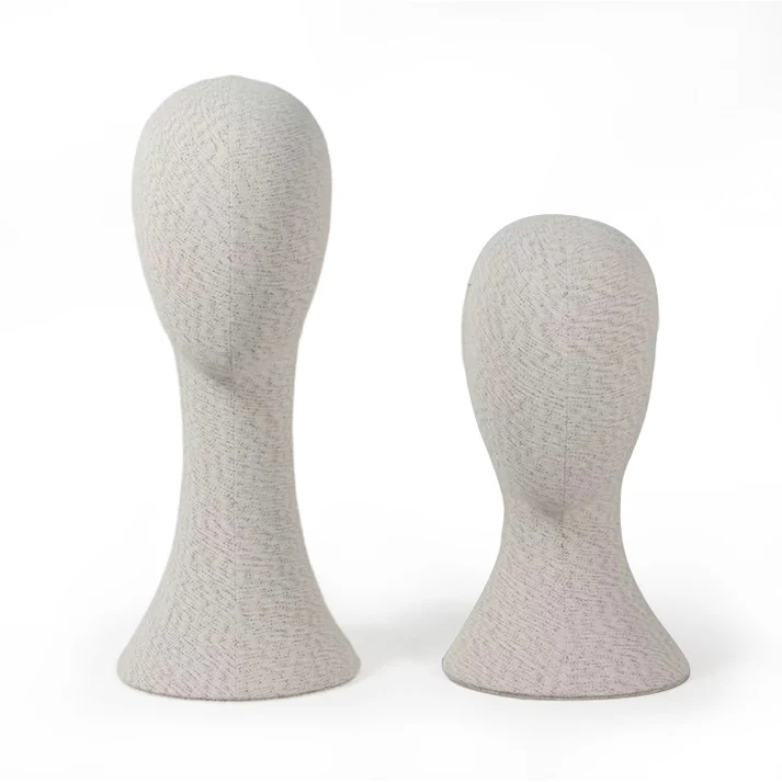 Luxury Soft Velvet Mannequin Head – Premium Pinnable Model for Boutiques & Photography