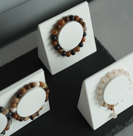 Elegant Crafted Jewelry Display Stand – Minimalist Design for Retail, Boutique & Home Jewelry Presentation