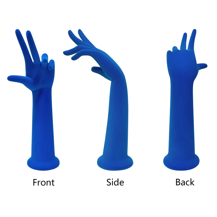 Luxury Velvet Female Mannequin Hand – Multi-Use Display Stand for Jewelry, Bags & Sunglasses