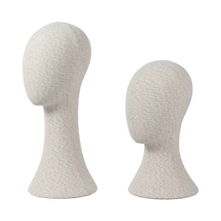 Luxury Soft Velvet Mannequin Head – Premium Pinnable Model for Boutiques & Photography