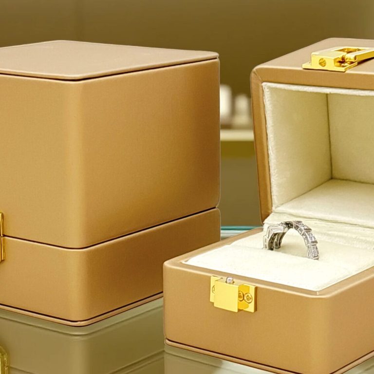 Earth Brown Jewelry Display Box Set